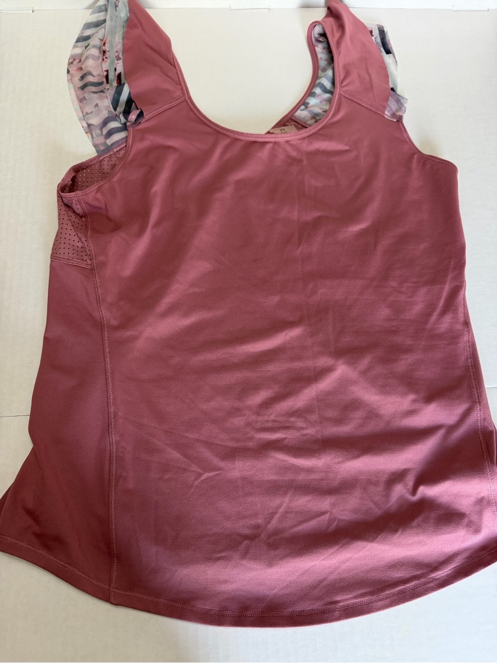 Calia Mauve Pink Athletic Tank Top